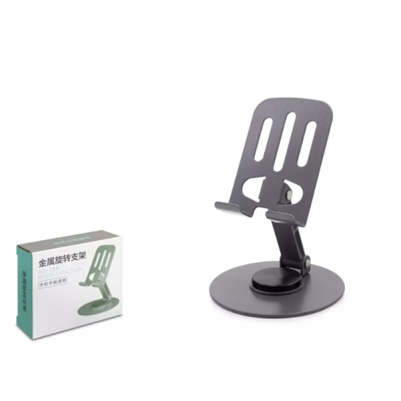 Dönebilir ve Katlanabilir Masaüstü Metal Telefon Tutucu Dönebilir ve Katlanabilir Masaüstü Metal Telefon Tutucu