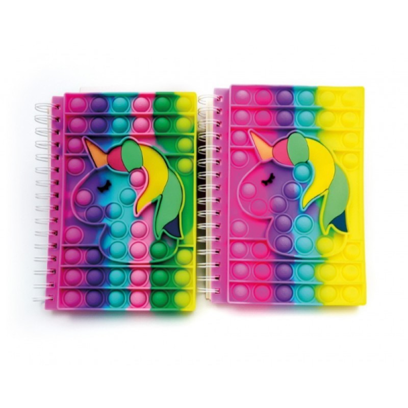 Unicorn Tasarımlı Pop-It Defter Unicorn Tasarımlı Pop-It Defter
