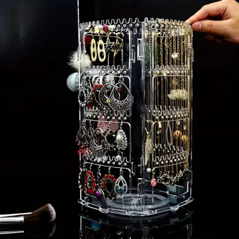 360° Dönebilen Takı Organizeri 360° Dönebilen Takı Organizeri