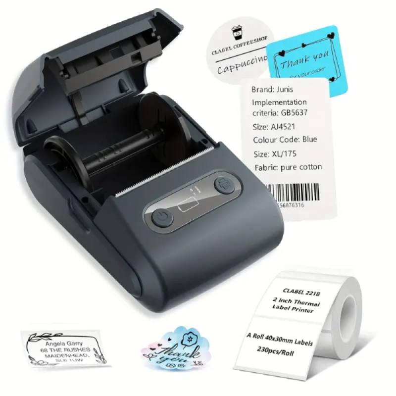 MPIA Kablosuz Portatif Etiket Yazıcısı 