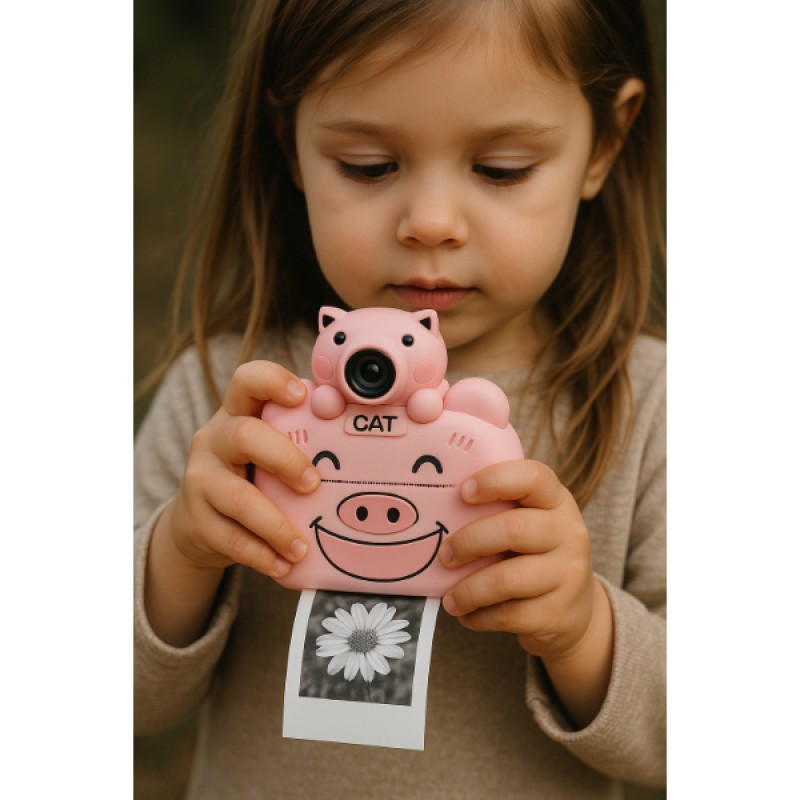 MPIA S1 Kameralı Fotoğraf Yazıcısı Pembe Renk MPIA S1 Kameralı Fotoğraf Yazıcısı Pembe Renk