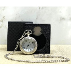 Özel Kutulu Gümüş Köstekli Saat