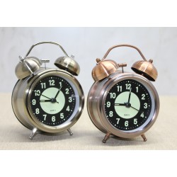 Antik Metal Çalar Saat Küçük Boy 