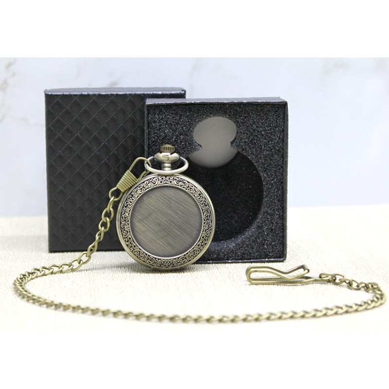 Özel Kutulu Baskıya Uygun Antik Köstekli Saat Özel Kutulu Baskıya Uygun Antik Köstekli Saat