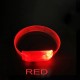 3 Modlu Pilli LED Işıklı Esnek Parti Bilekliği Kırmızı 3 Modlu Pilli LED Işıklı Esnek Parti Bilekliği Kırmızı