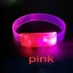 3 Modlu Pilli LED Işıklı Esnek Parti Bilekliği Pembe 3 Modlu Pilli LED Işıklı Esnek Parti Bilekliği Pembe