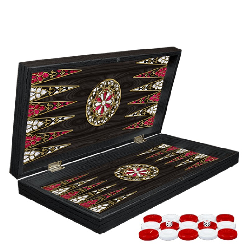 Klasik Sedef İşlemeli Tavla Model 2 Klasik Sedef İşlemeli Tavla Model 2