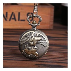 Özel Kutulu Kartal Tasarımlı Köstekli Saat 