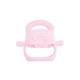 Pembe Bebek Silikon Diş Kaşıyıcı  