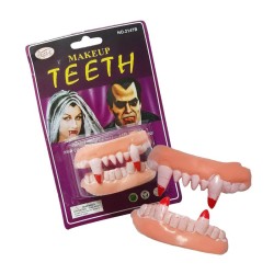 Çift Damak Yumuşak Vampir Dişleri 