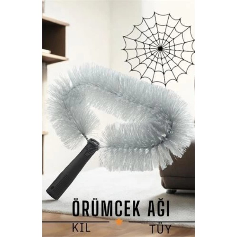 Toz Tüy Örümcek Ağı Alma Fırçası Toz Tüy Örümcek Ağı Alma Fırçası
