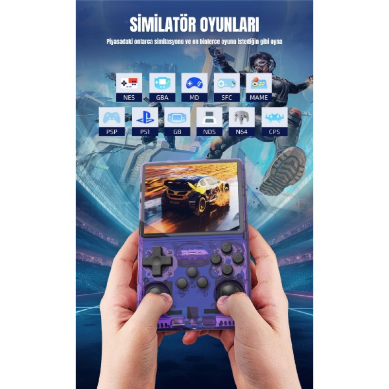 Retro Oyun El Konsolu R40S Pro 