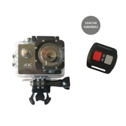 Kumandalı 4K Wi-Fi Aksiyon Kamerası 