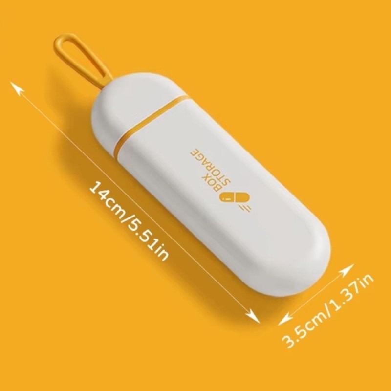 3 Bölmeli Seyahat Tipi İlaç Saklama Kutusu 3 Bölmeli Seyahat Tipi İlaç Saklama Kutusu