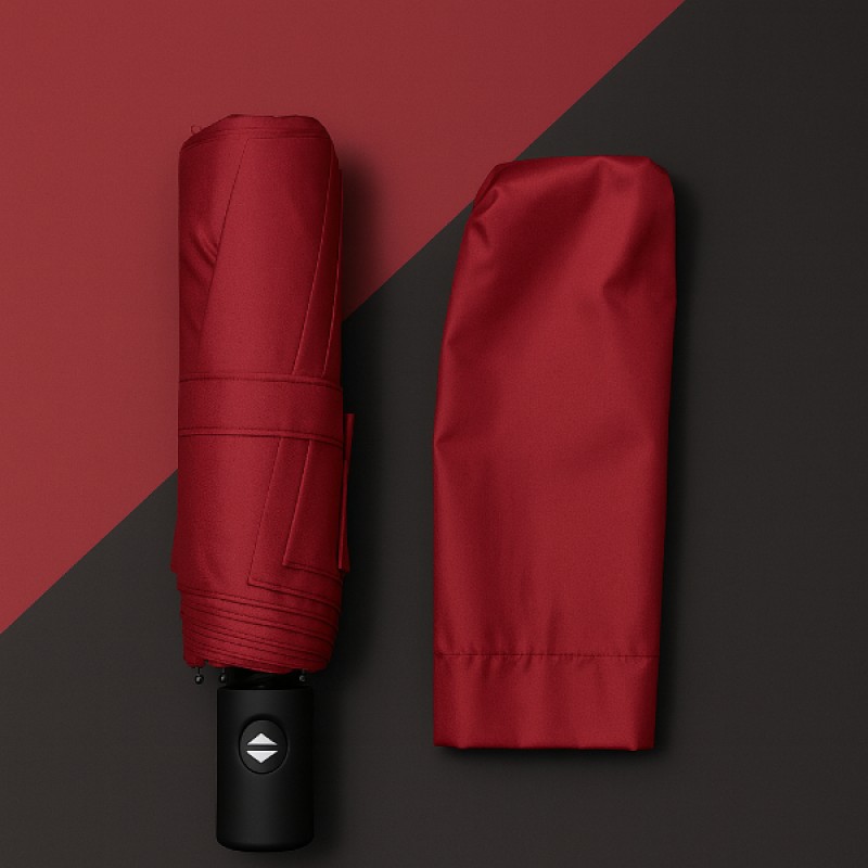 Bordo Kılıflı Otomatik Kompakt Şemsiye Bordo Kılıflı Otomatik Kompakt Şemsiye