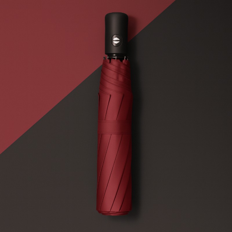 Bordo Kılıflı Otomatik Kompakt Şemsiye Bordo Kılıflı Otomatik Kompakt Şemsiye