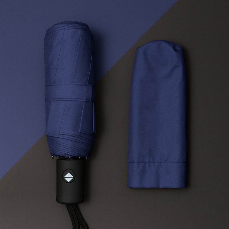 Mavi Kılıflı Otomatik Kompakt Şemsiye  