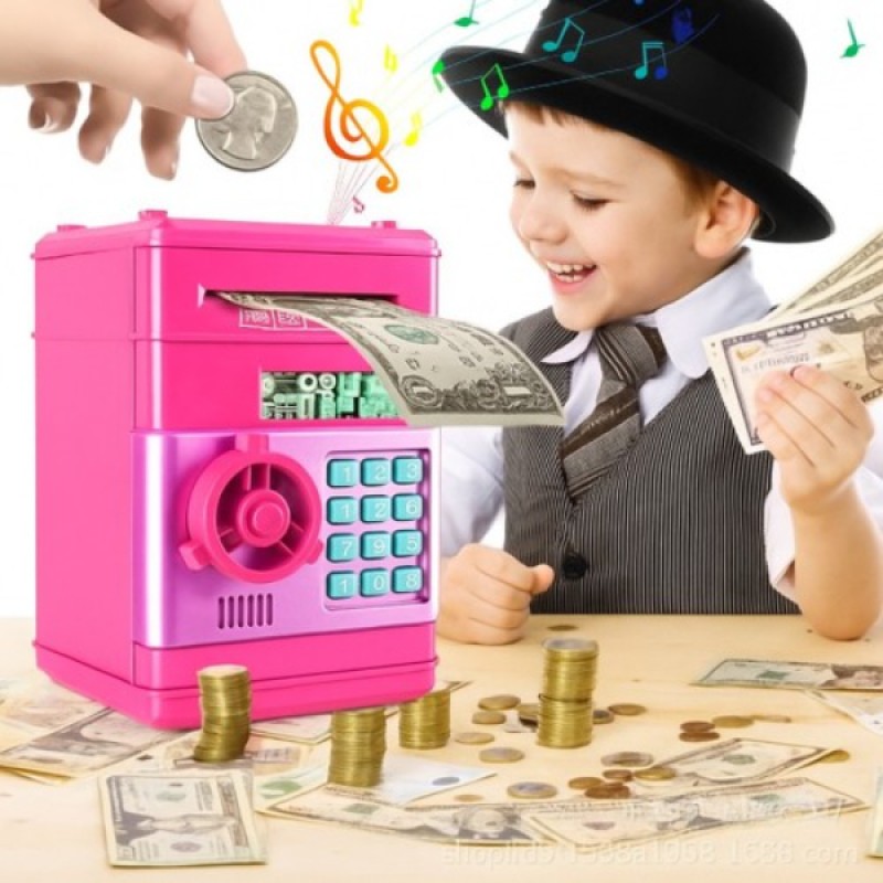 Elektronik Şifreli Kasa Otomatik ATM Kumbara Elektronik Şifreli Kasa Otomatik ATM Kumbara