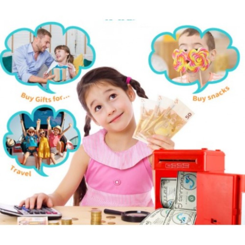 Elektronik Şifreli Kasa Otomatik ATM Kumbara Elektronik Şifreli Kasa Otomatik ATM Kumbara