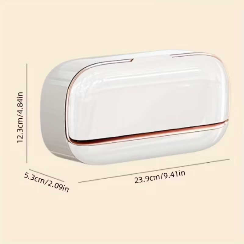 Kapaklı Ve Drenaj Bölmeli Duvara Monte Sabunluk Kapaklı Ve Drenaj Bölmeli Duvara Monte Sabunluk