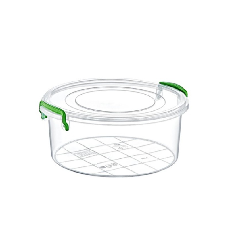 Yuvarlak Saklama Kutusu 2.4 Litre Yuvarlak Saklama Kutusu 2.4 Litre