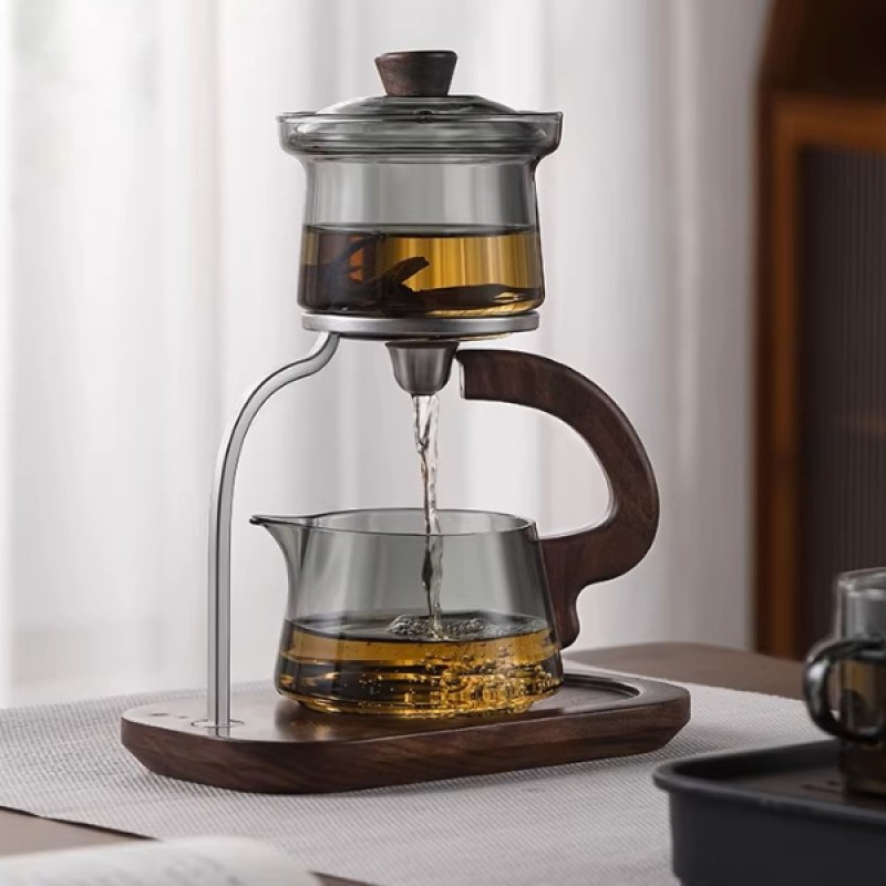 Otomatik Manyetik Borosilikat Demlik Seti Otomatik Manyetik Borosilikat Demlik Seti