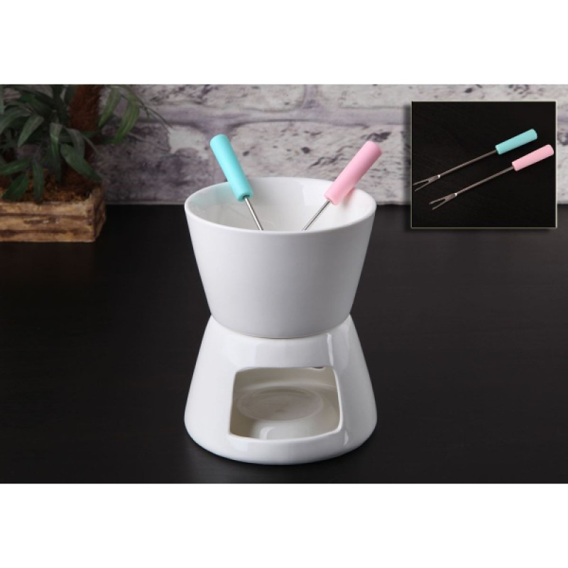 Porselen Fondü Seti Porselen Fondü Seti