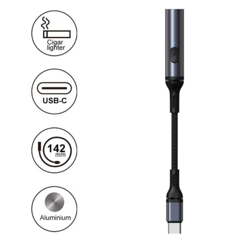 Type - C Kablolu Elektrikli Çakmak Type - C Kablolu Elektrikli Çakmak